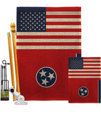 US Tennessee - States Americana Vertical Impressions Decorative Flags HG140802 Made In USA