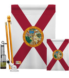 Florida - States Americana Vertical Impressions Decorative Flags HG191510 Made In USA