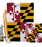 Maryland - States Americana Vertical Impressions Decorative Flags HG191521 Made In USA