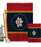 Mississippi - States Americana Vertical Impressions Decorative Flags HG192400 Made In USA