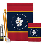 Mississippi - States Americana Vertical Impressions Decorative Flags HG192400 Made In USA