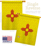 New Mexico - States Americana Vertical Impressions Decorative Flags HG108073 Made In USA