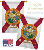 Florida - States Americana Vertical Impressions Decorative Flags HG108082 Made In USA