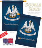 Louisiana - States Americana Vertical Impressions Decorative Flags HG108083 Made In USA