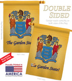 New Jersey - States Americana Vertical Impressions Decorative Flags HG108086 Made In USA