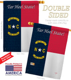 North Carolina - States Americana Vertical Impressions Decorative Flags HG108087 Made In USA