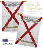Alabama - States Americana Vertical Impressions Decorative Flags HG108117 Made In USA