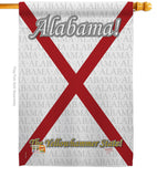 Alabama - States Americana Vertical Impressions Decorative Flags HG108117 Made In USA