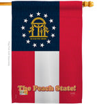 Georgia - States Americana Vertical Impressions Decorative Flags HG108136 Made In USA