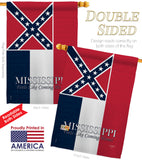 Mississippi - States Americana Vertical Impressions Decorative Flags HG108143 Made In USA