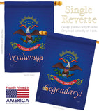 North Dakota - States Americana Vertical Impressions Decorative Flags HG108149 Made In USA