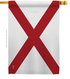 Alabama - States Americana Vertical Impressions Decorative Flags HG140501 Made In USA