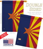 Arizona - States Americana Vertical Impressions Decorative Flags HG140503 Made In USA