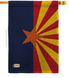 Arizona - States Americana Vertical Impressions Decorative Flags HG140503 Made In USA