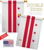 District of Columbia - States Americana Vertical Impressions Decorative Flags HG140509 Made In USA
