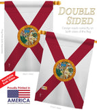 Florida - States Americana Vertical Impressions Decorative Flags HG140510 Made In USA