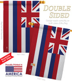 Hawaii - States Americana Vertical Impressions Decorative Flags HG140512 Made In USA