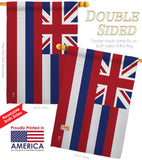 Hawaii - States Americana Vertical Impressions Decorative Flags HG140512 Made In USA