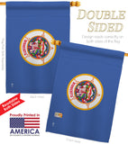 Minnesota - States Americana Vertical Impressions Decorative Flags HG140524 Made In USA