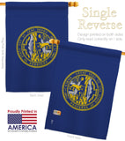 Nebraska - States Americana Vertical Impressions Decorative Flags HG140528 Made In USA