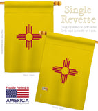 New Mexico - States Americana Vertical Impressions Decorative Flags HG140532 Made In USA