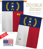 North Carolina - States Americana Vertical Impressions Decorative Flags HG140534 Made In USA