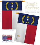 North Carolina - States Americana Vertical Impressions Decorative Flags HG140534 Made In USA