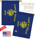 Oregon - States Americana Vertical Impressions Decorative Flags HG140538 Made In USA