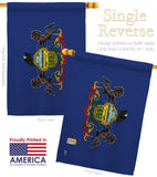 Pennsylvania - States Americana Vertical Impressions Decorative Flags HG140539 Made In USA
