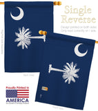 South Carolina - States Americana Vertical Impressions Decorative Flags HG140541 Made In USA