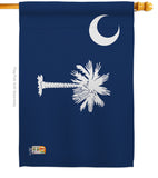 South Carolina - States Americana Vertical Impressions Decorative Flags HG140541 Made In USA