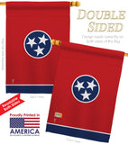 Tennessee - States Americana Vertical Impressions Decorative Flags HG140543 Made In USA