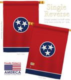 Tennessee - States Americana Vertical Impressions Decorative Flags HG140543 Made In USA