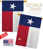 Texas - States Americana Vertical Impressions Decorative Flags HG140544 Made In USA