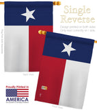 Texas - States Americana Vertical Impressions Decorative Flags HG140544 Made In USA