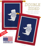 Wyoming - States Americana Vertical Impressions Decorative Flags HG140551 Made In USA