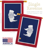 Wyoming - States Americana Vertical Impressions Decorative Flags HG140551 Made In USA