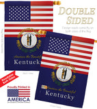 US Kentucky - States Americana Vertical Impressions Decorative Flags HG140569 Made In USA