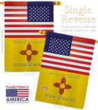 US New Mexico - States Americana Vertical Impressions Decorative Flags HG140583 Made In USA