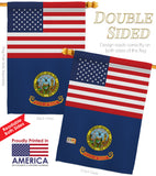US Idaho - States Americana Vertical Impressions Decorative Flags HG140763 Made In USA