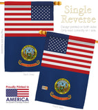 US Idaho - States Americana Vertical Impressions Decorative Flags HG140763 Made In USA