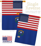 US Nevada - States Americana Vertical Impressions Decorative Flags HG140781 Made In USA