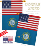 US South Dakota - States Americana Vertical Impressions Decorative Flags HG140800 Made In USA