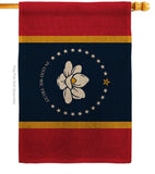 Mississippi - States Americana Vertical Impressions Decorative Flags HG140907 Made In USA
