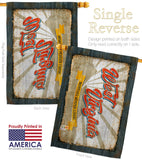 West Virginia Vintage - States Americana Vertical Impressions Decorative Flags HG140993 Made In USA