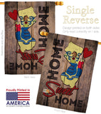 State New Jersey Home Sweet Home - States Americana Vertical Impressions Decorative Flags HG191150 Made In USA