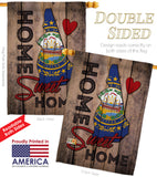 State New Hampshire Home Sweet Home - States Americana Vertical Impressions Decorative Flags HG191152 Made In USA