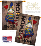 State New Hampshire Home Sweet Home - States Americana Vertical Impressions Decorative Flags HG191152 Made In USA