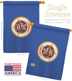 Minnesota - States Americana Vertical Impressions Decorative Flags HG191524 Made In USA