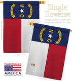 North Carolina - States Americana Vertical Impressions Decorative Flags HG191534 Made In USA